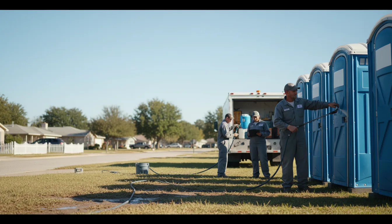 Long-Term Portable Toilet Rental in Polk City, FL near me